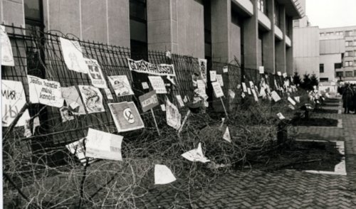 Alfredo Motiejūno istorinės nuotraukos „1991-ųjų sausis Vilniuje“ iš Muziejaus fondų