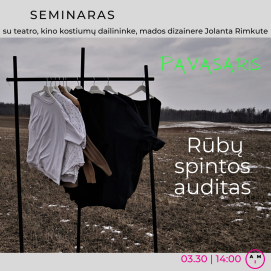 Nuotolinis seminaras "Rūbų spintos auditas. Pavasaris"