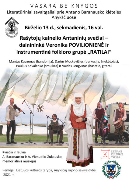 Didiesiems Antanams šiemet dainuos Veronika Povilionienė