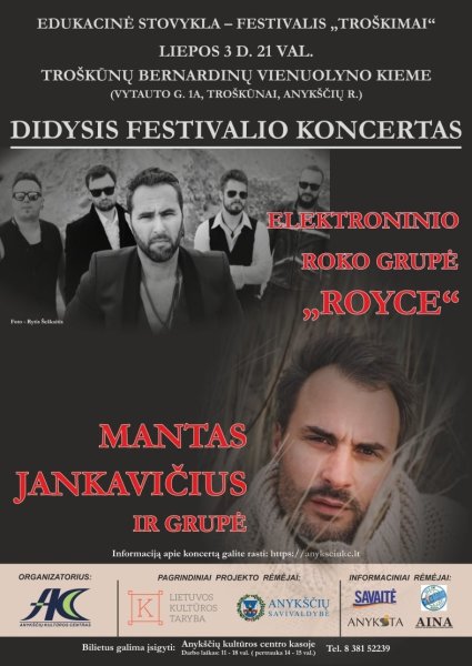 Troškūnuose vyksianti edukacinė stovykla – festivalis „Troškimai“ pradeda skelbti koncertinę...