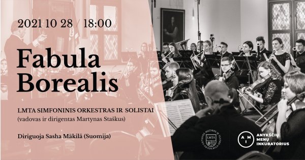 LMTA SIMFONINIO ORKESTRO KONCERTAS „FABULA BOREALIS“