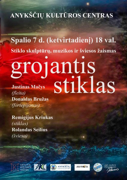 Projektas "Grojantis stiklas" // Anykščiai