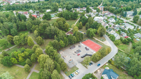 Įgyvendintas: BENDRUOMENINĖS AKTYVAUS LAISVALAIKIO INFRASTUKTŪROS ĮRENGIMAS ANYKŠČIŲ MIESTE