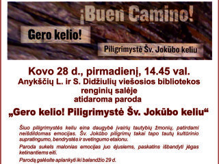 Parodos atidarymas Bibliotekoje