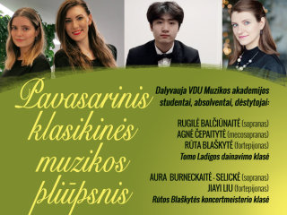 „Pavasarinis klasikinės muzikos pliūpsnis“