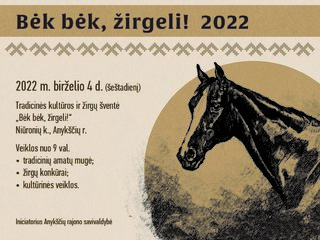 Pirmąjį birželio mėnesio šeštadienį susitikime Niūronyse! (programa)