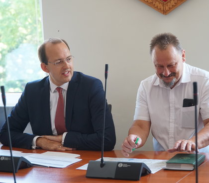 2022-08-05 LR Susisiekimo ministro Mariaus Skuodžio vizitas Anykščiuose
