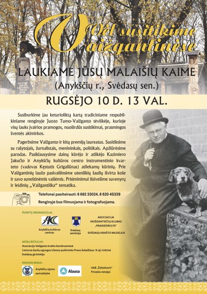 Tradicinio keturioliktojo respublikinio renginio – „Vaižgantinių" – P R O G R A M A: