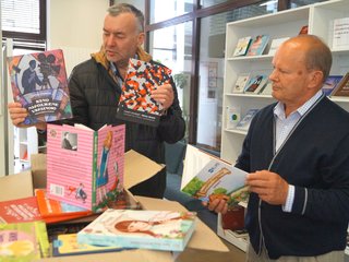 Dėkojame Ukrainos krašto bibliotekai už paramą knygomis