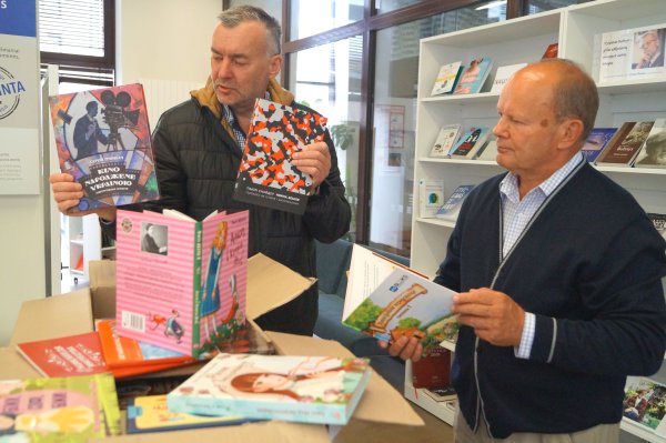 Dėkojame Ukrainos krašto bibliotekai už paramą knygomis