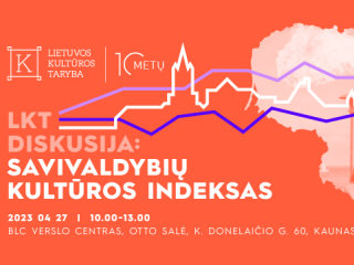Kvietimas dalyvauti LKT diskusijoje: Savivaldybių kultūros indeksas