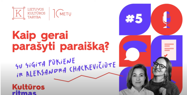Klausykite tinklalaidės apie tai, kaip gerai parašyti paraišką