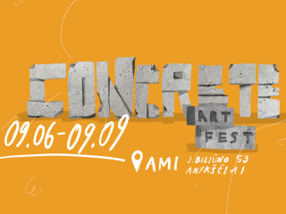 Festivalyje "CONCRETE ART FEST" bus maišomas betonas ir muzika