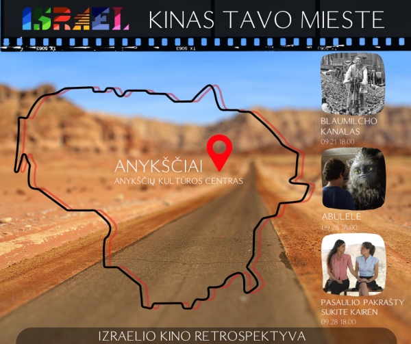 IZRAELIO KINAS PRADEDA KELIONĘ PO LIETUVĄ