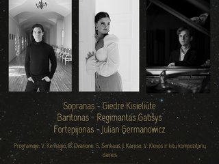 „Vakaro žara už girių jau gęsta, mėlynam danguj žvaigždžių šviesa, o jūroj žiburiai…“