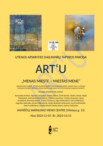Utenos apskrities profesionalių dailininkų tapybos paroda