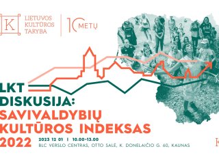 Dalyvaukite LKT diskusijoje: Savivaldybių kultūros indeksas 2022 m.