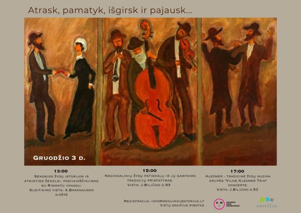 „Atrask, pamatyk, išgirsk ir pajausk“