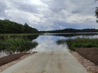 ĮGYVENDINTAS PROJEKTAS: Vandens transporto priemonių nuleidimo vietos įrengimas Nevėžos ežere,...