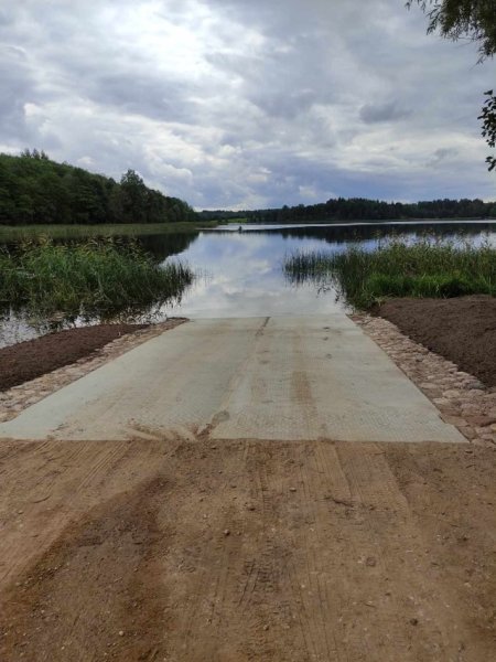 ĮGYVENDINTAS PROJEKTAS: Vandens transporto priemonių nuleidimo vietos įrengimas Nevėžos ežere,...