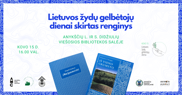 Rašytojas R. P. Vanagas: lietuviai ir žydai yra vieno grumsto vaikai