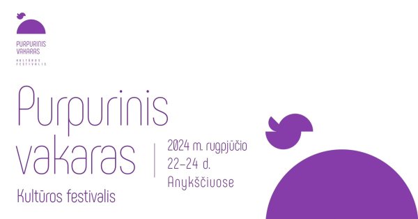 „Purpurinis vakaras“ skelbia datą: septynioliktasis festivalis Anykščius pripildys kultūros 
