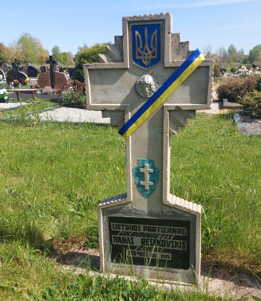 Troškūnuose – pagarba žuvusiam ukrainiečiui partizanui