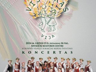 Kūrybinės veiklos sukakčiai skirtas šventinis koncertas. Vijurkui -40!