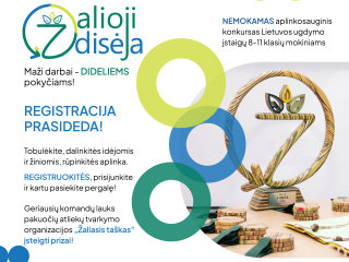 Nemokamas aplinkosauginis konkursas "Žalioji odisėja"