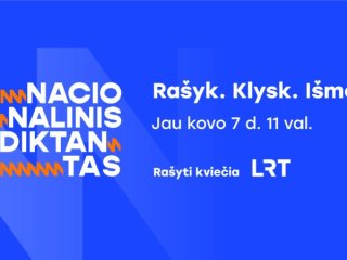 Nacionalinis diktantas: RAŠYK. KLYSK. IŠMOK