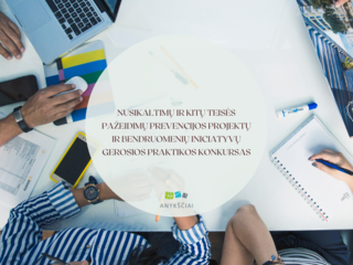 Nusikaltimų ir kitų teisės pažeidimų prevencijos projektų ir bendruomenių iniciatyvų gerosios...