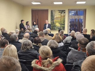 Savivaldybės atstovų susitikimas su Mačionių bendruomene