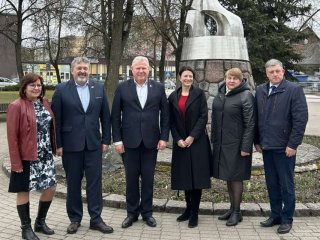 Čekijos Respublikos ambasados atstovų viešnagė Anykščiuose