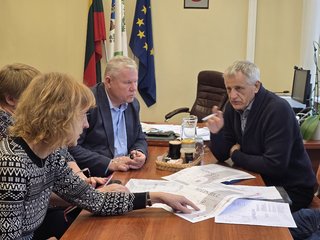Pristatytas naujas projektas Anykščių miesto širdyje
