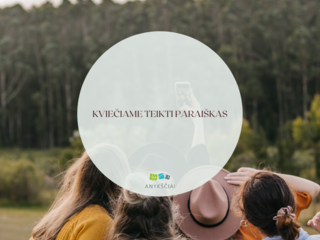 Kviečiame teikti paraiškas
