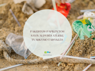 Pakeistos (papildytos) Savivaldybės atliekų tvarkymo taisyklės 