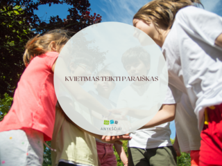  KVIETIMAS TEIKTI PARAIŠKAS