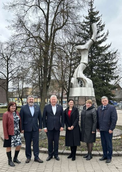 Čekijos Respublikos ambasados atstovų viešnagė Anykščiuose