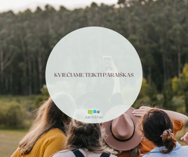 Kviečiame teikti paraiškas