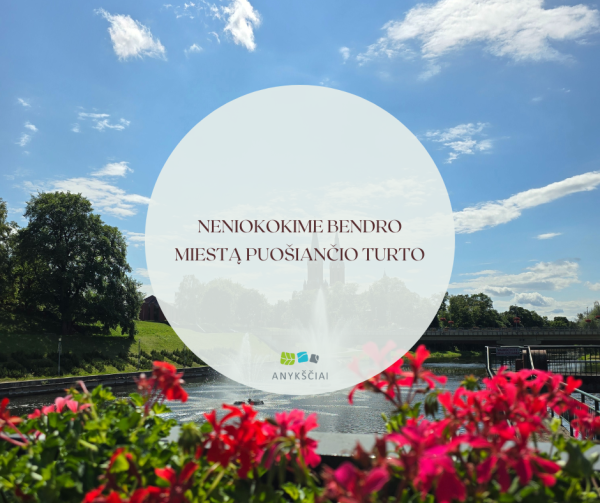 NENIOKOKIME BENDRO MIESTĄ PUOŠIANČIO TURTO