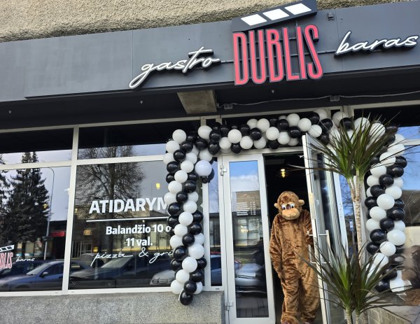 Anykščiuose duris atvėrė naujas restoranas „Dublis“