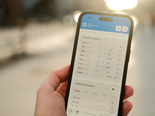 „Meteo.lt“ pristato naują mobiliąją programėlę išmaniesiems telefonams