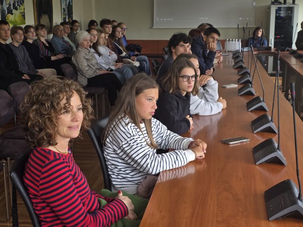 SAVIVALDYBĖJE – ERASMUS PROJEKTO SVEČIAI IŠ ANYKŠČIŲ JONO BILIŪNO GIMNAZIJOS