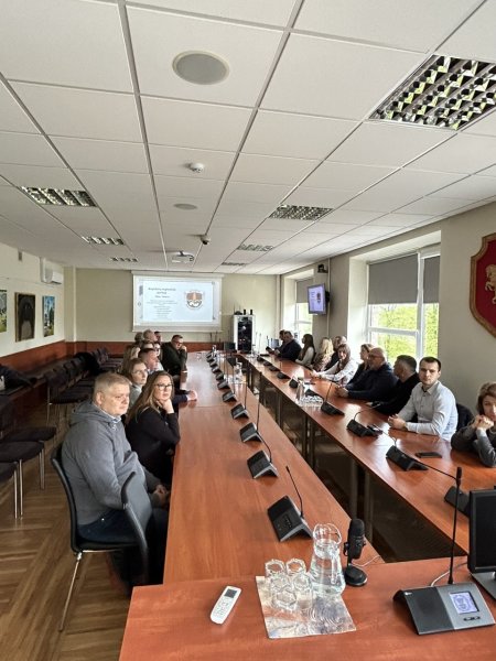 Savivaldybėje lankėsi Policijos departamento teisininkai
