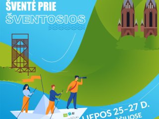 Trijų dienų šventė gamtos ir kultūros apsuptyje: Anykščiai kviečia į „Šventę prie Šventosios“