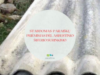 Svarbi informacija!
