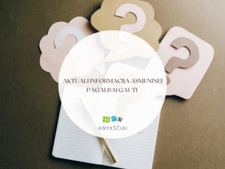 AKTUALI INFORMACIJA ASMENINEI PAGALBAI GAUTI 