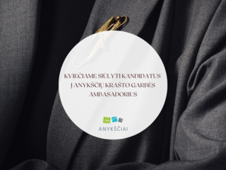 Kviečiame siūlyti kandidatus į Anykščių krašto garbės ambasadorius