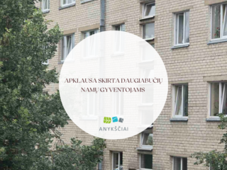 Apklausa skirta daugiabučių namų gyventojams 