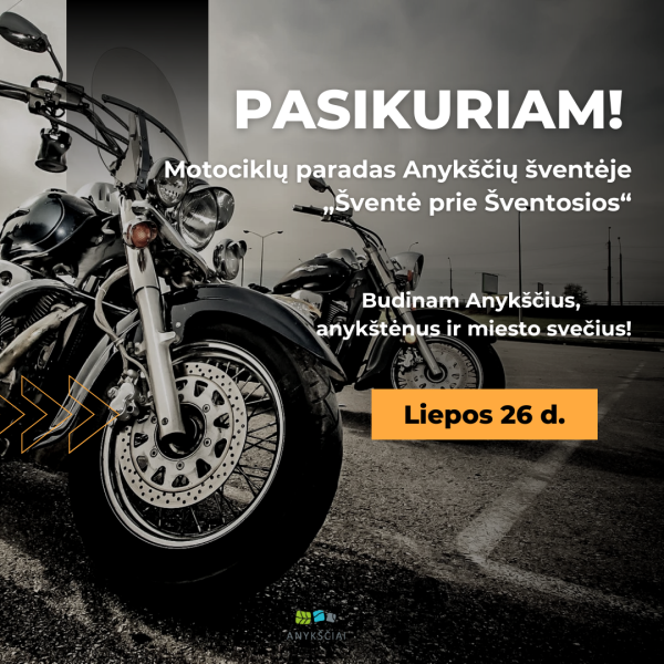 Kvietimas moto mėgėjams